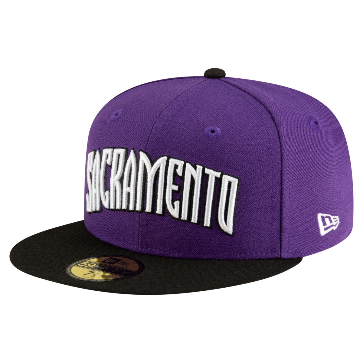 Sacramento Kings 2024/25 Classic Edition Jersey Hook 59FIFTY Fitted Hat Purple/Black