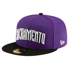 Sacramento Kings 2024/25 Classic Edition Jersey Hook 59FIFTY Fitted Hat Purple/Black
