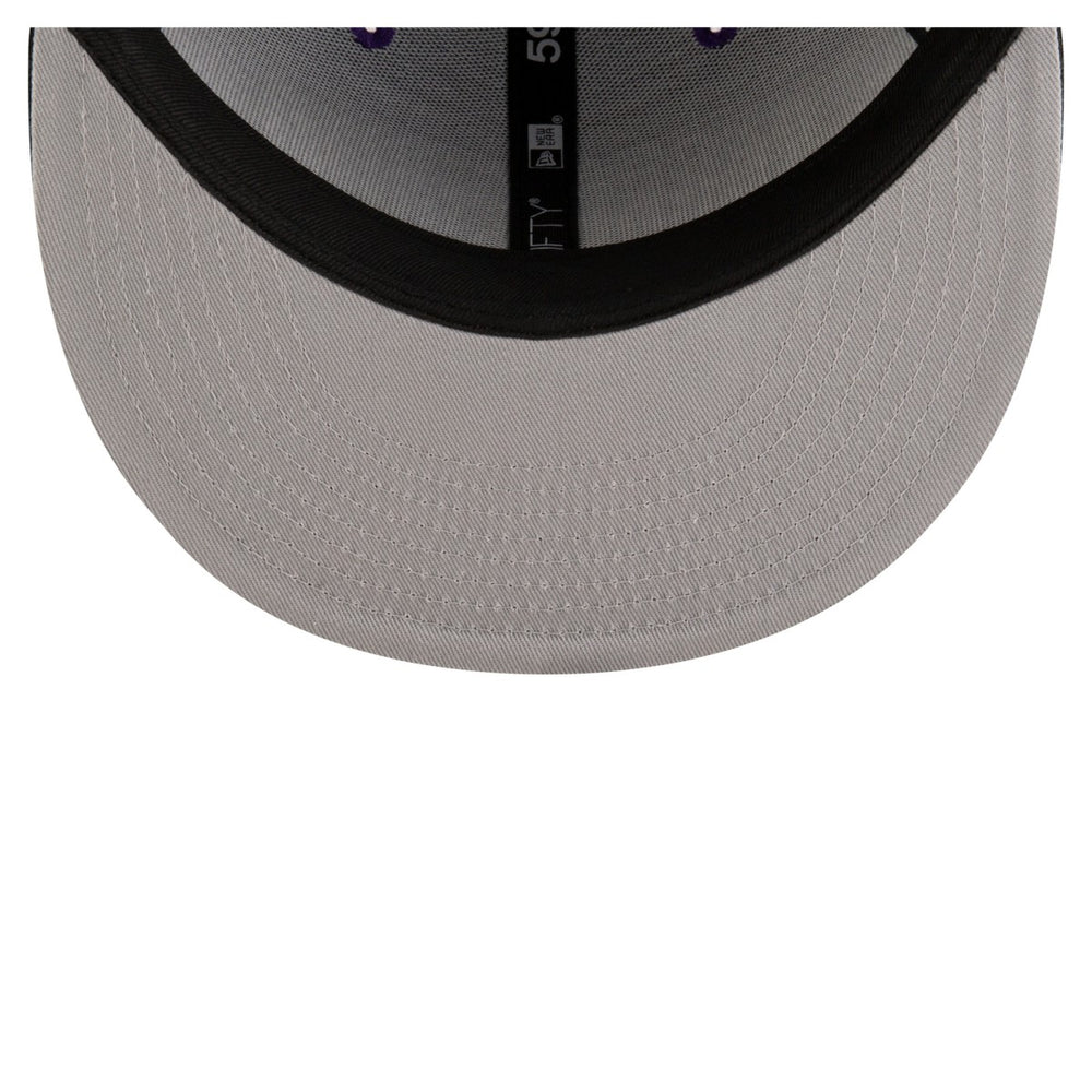 Sacramento Kings 2024/25 Classic Edition Jersey Hook 59FIFTY Fitted Hat Purple/Black