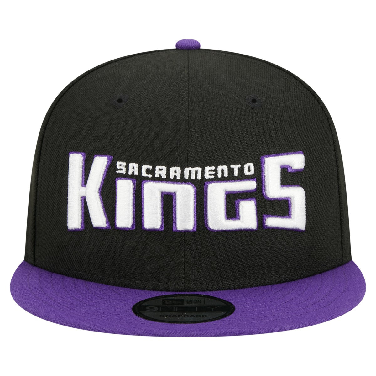 Sacramento Kings Jersey Hook Statement Edition 9FIFTY Snapback Hat Black/Purple