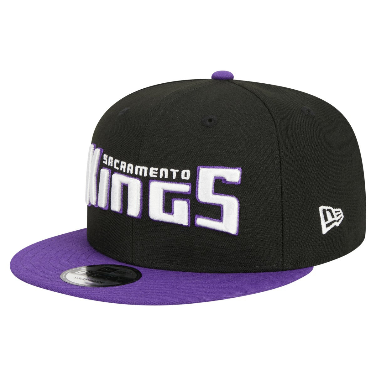 Sacramento Kings Jersey Hook Statement Edition 9FIFTY Snapback Hat Black/Purple