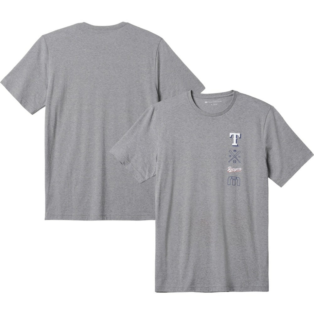 Texas Rangers TravisMathew Sunset Slam T-Shirt - Gray T-shirts