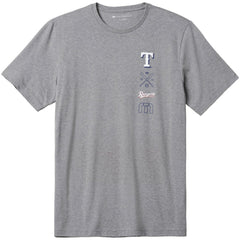 Texas Rangers TravisMathew Sunset Slam T-Shirt - Gray T-shirts