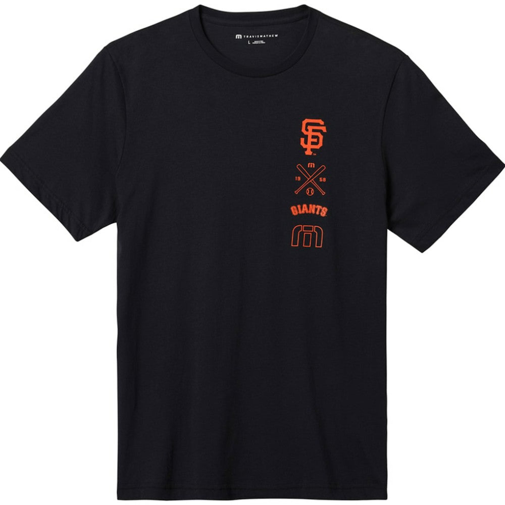 San Francisco Giants TravisMathew Sunset Slam T-Shirt - Black T-shirts
