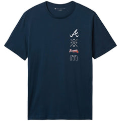 Atlanta Braves TravisMathew Sunset Slam T-Shirt - Navy T-shirts
