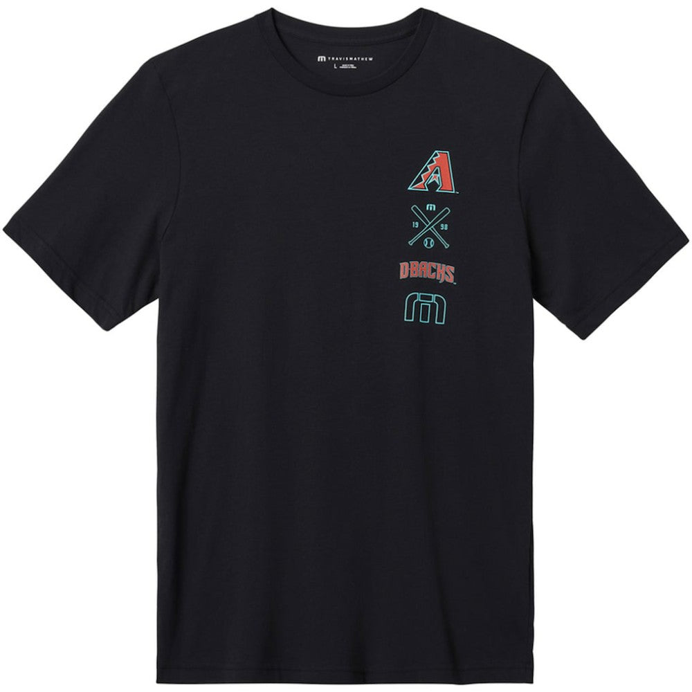 Arizona Diamondbacks TravisMathew Sunset Slam T-Shirt - Black T-shirts