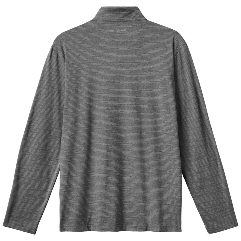 Texas Rangers TravisMathew The Heater Quarter-Zip Pullover Top - Gray Pullover