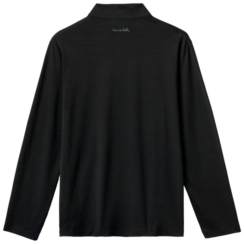 Arizona Diamondbacks TravisMathew The Heater Quarter-Zip Pullover Top - Black Pullover