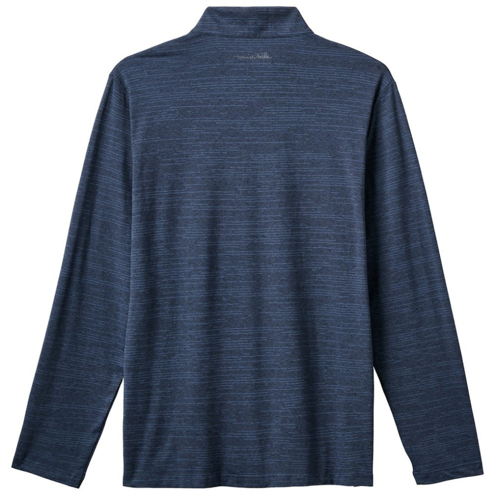 Boston Red Sox TravisMathew The Heater Quarter-Zip Pullover Top - Navy Pullover