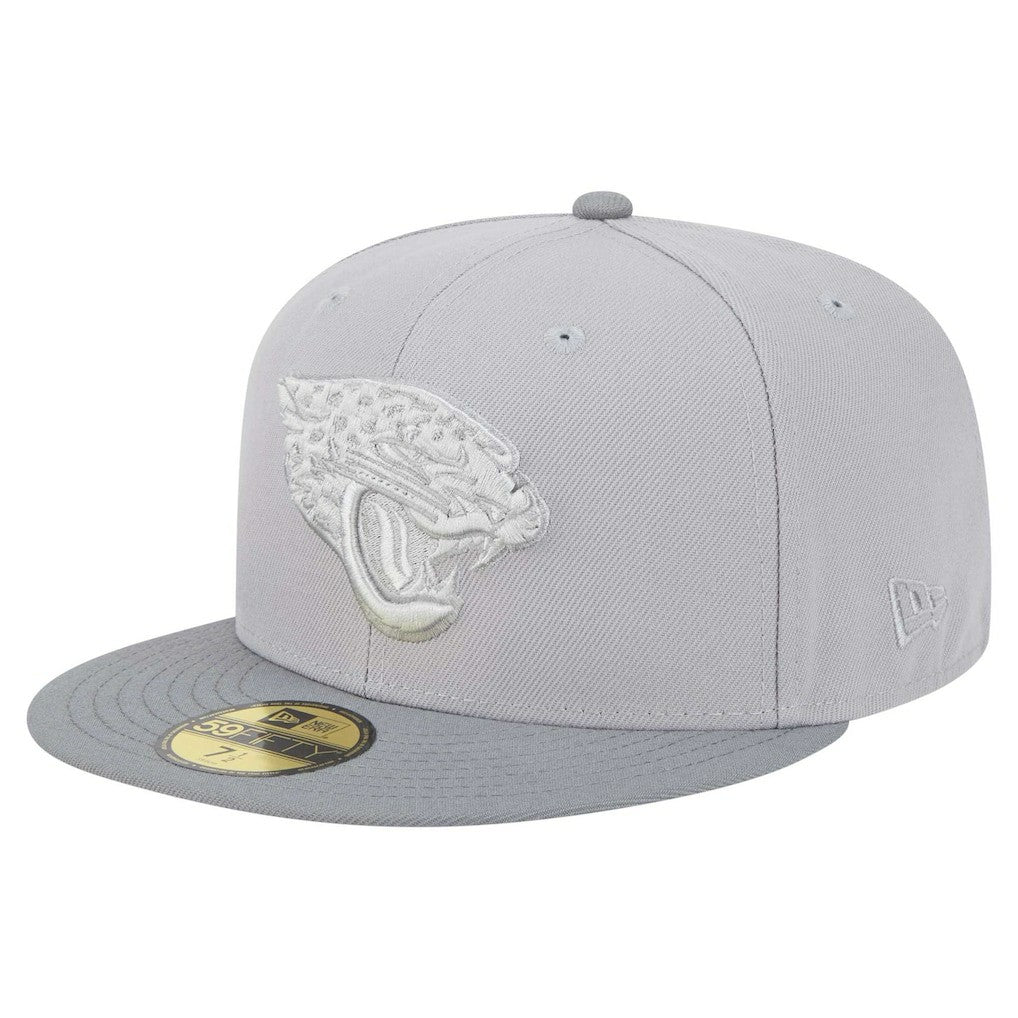 Jacksonville Jaguars New Era Iron Cloud 59FIFTY Fitted Hat Gray/Graphite
