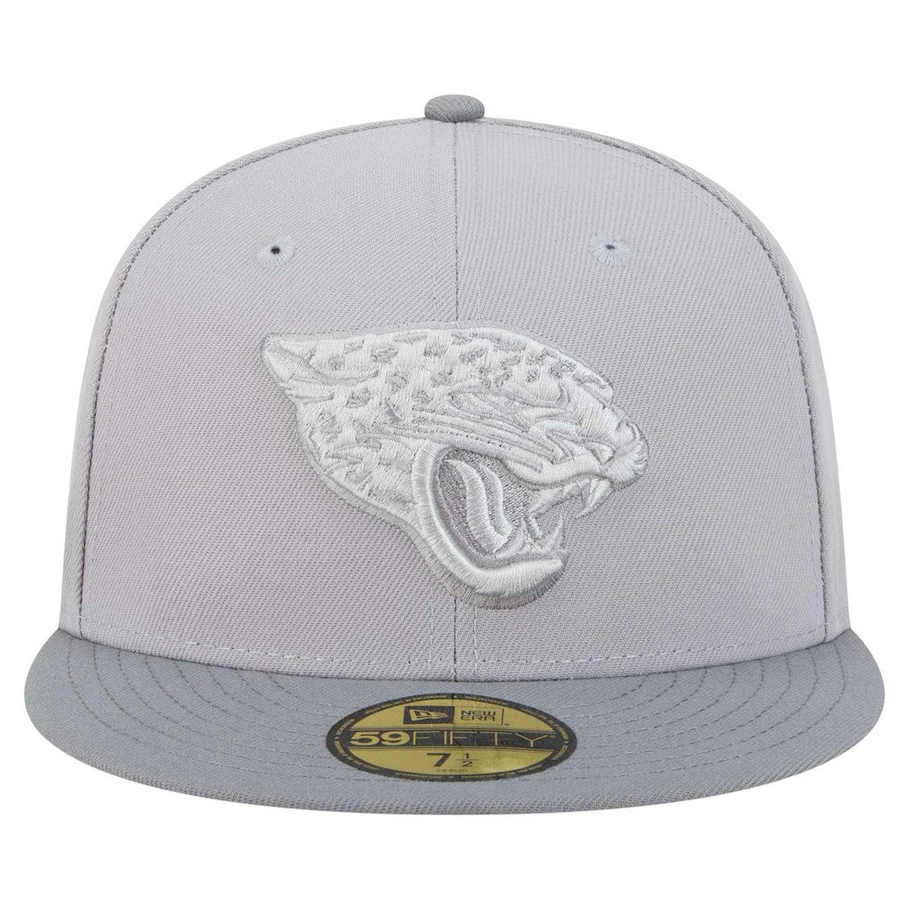 Jacksonville Jaguars New Era Iron Cloud 59FIFTY Fitted Hat Gray/Graphite