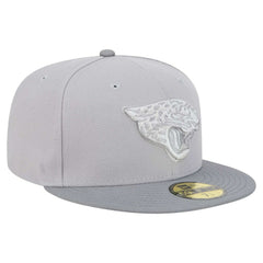 Jacksonville Jaguars New Era Iron Cloud 59FIFTY Fitted Hat Gray/Graphite