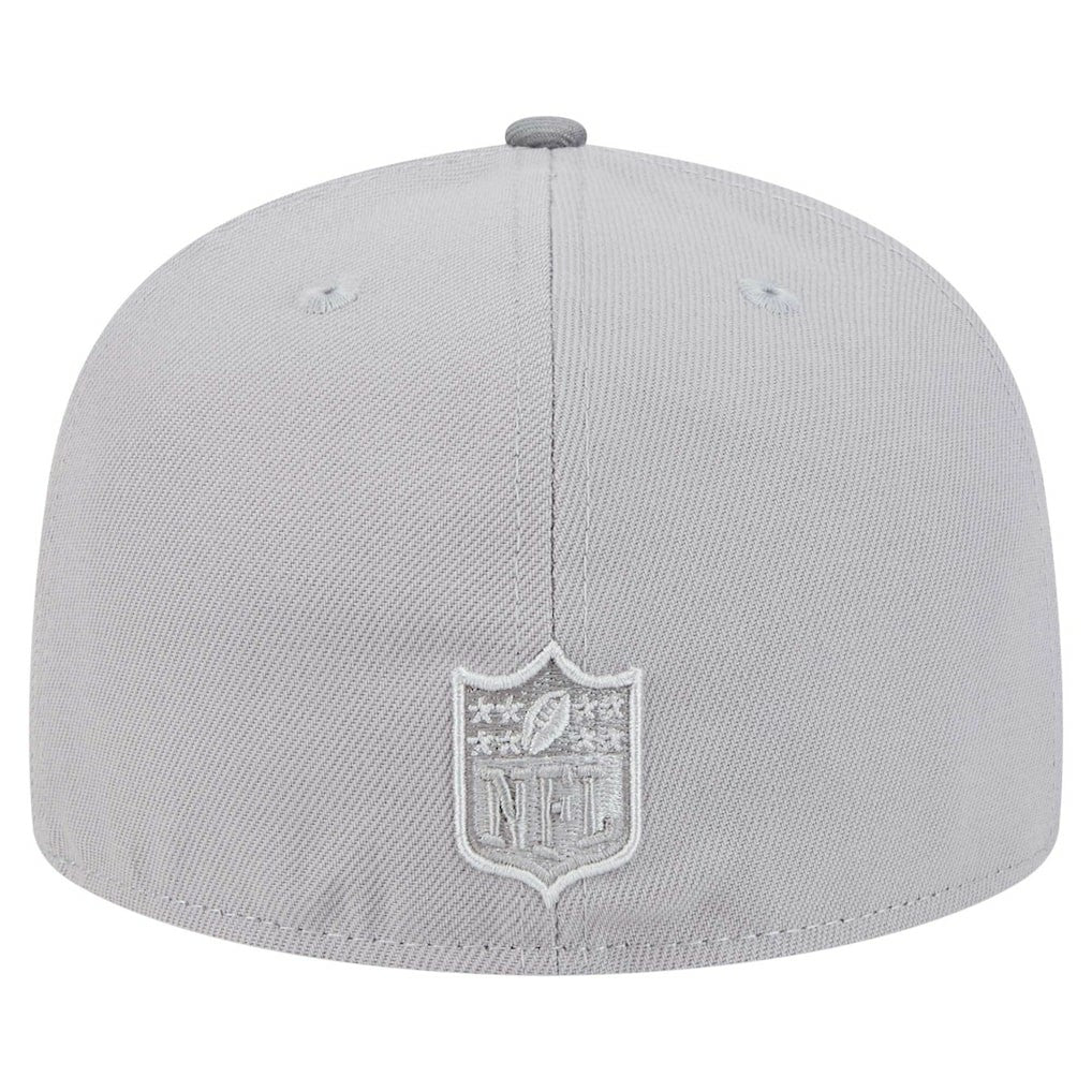 Atlanta Falcons New Era Iron Cloud 59FIFTY Fitted Hat Gray/Graphite