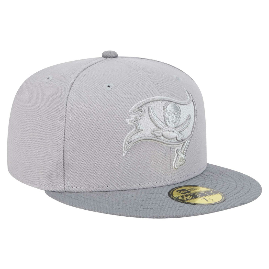 Tampa Bay Buccaneers New Era Iron Cloud 59FIFTY Fitted Hat Gray/Graphite
