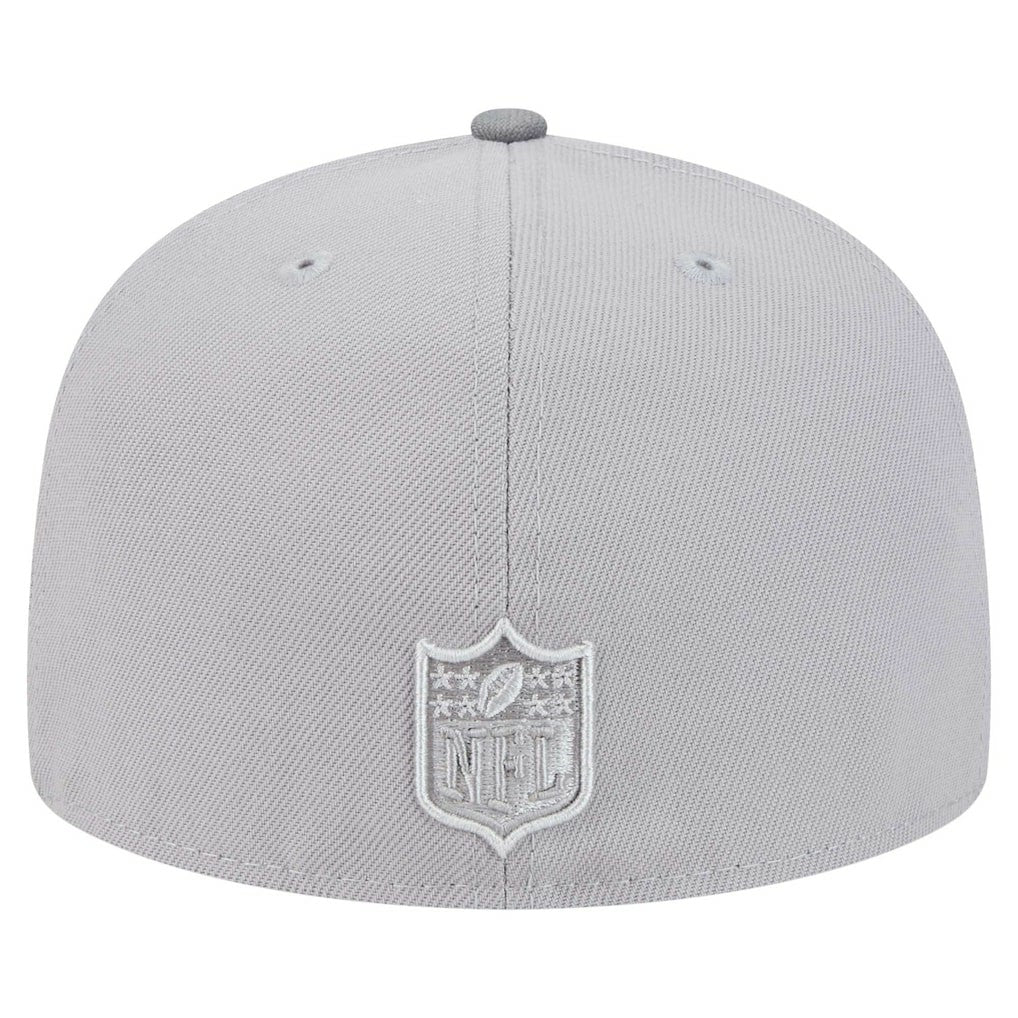 Philadelphia Eagles New Era Iron Cloud 59FIFTY Fitted Hat Gray/Graphite