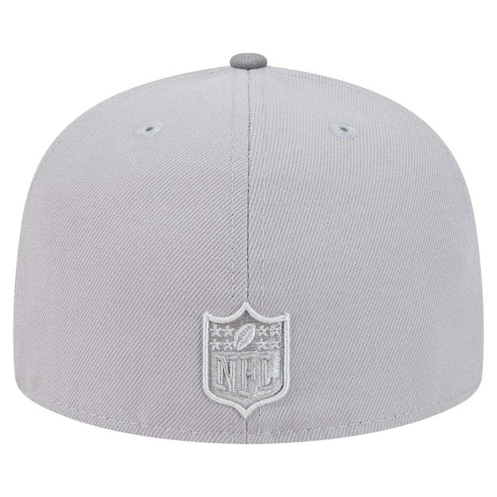 Philadelphia Eagles New Era Iron Cloud 59FIFTY Fitted Hat Gray/Graphite