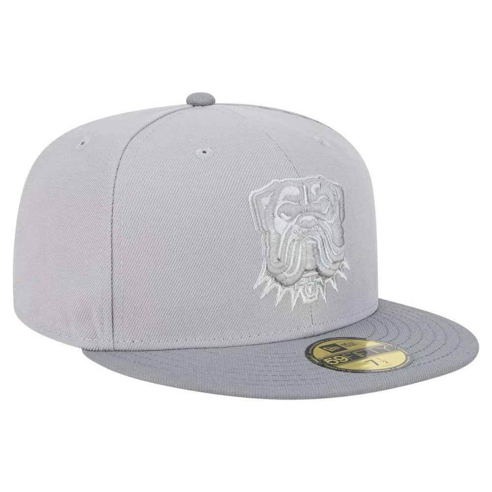 Cleveland Browns New Era Iron Cloud 59FIFTY Fitted Hat Gray/Graphite