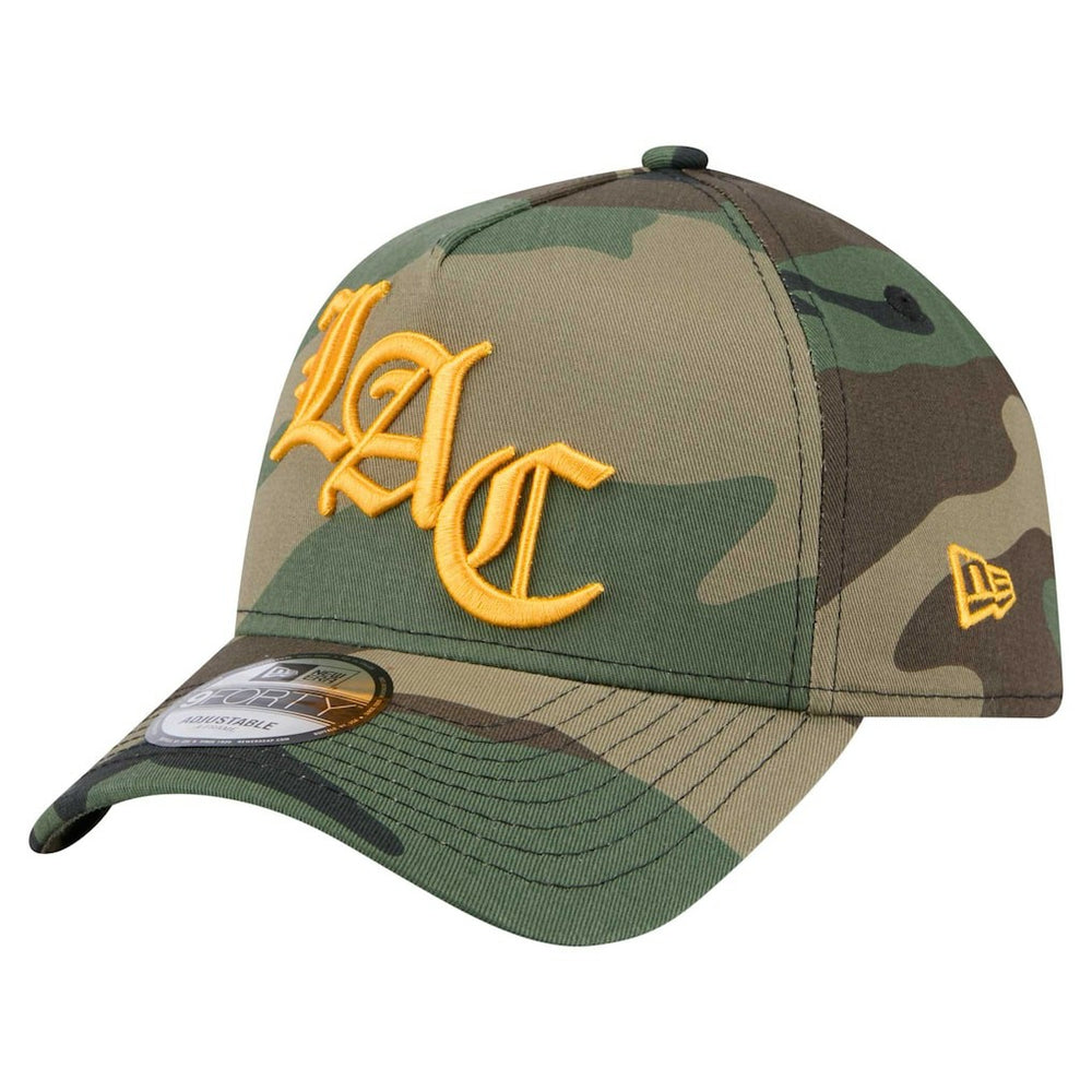 Los Angeles Chargers New Era Mystic Camo A-Frame 9FORTY Adjustable Hat Camo