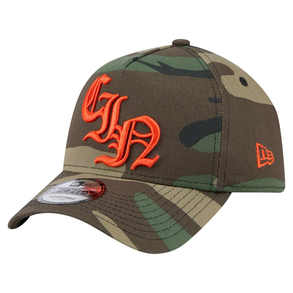 Cincinnati Bengals New Era Mystic Camo A-Frame 9FORTY Adjustable Hat Camo