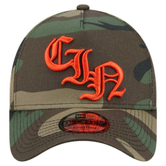 Cincinnati Bengals New Era Mystic Camo A-Frame 9FORTY Adjustable Hat Camo