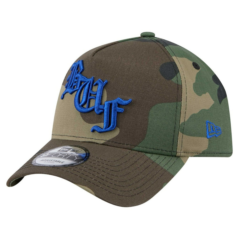 Buffalo Bills New Era Mystic Camo A-Frame 9FORTY Adjustable Hat Camo