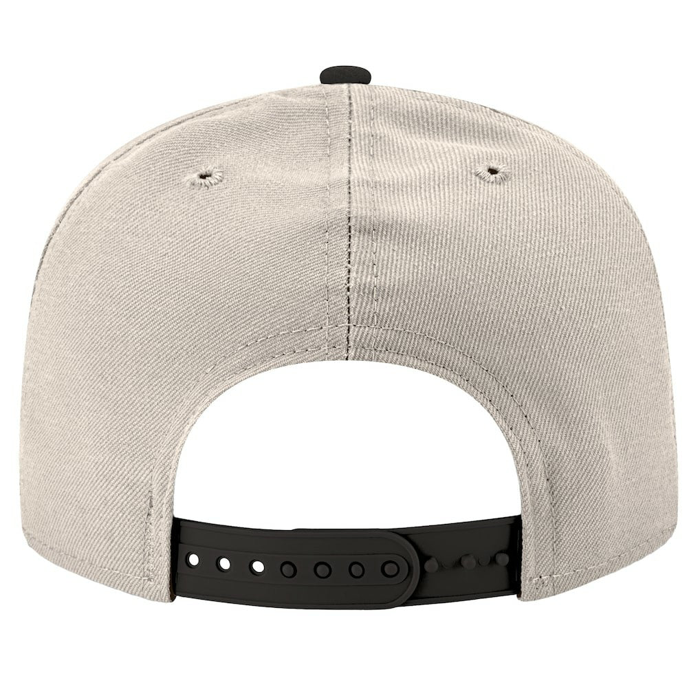 Detroit Lions New Era City Originals 9FIFTY Snapback Hat Cream/Blue