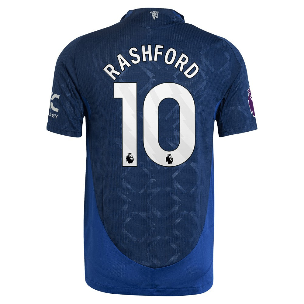 Marcus Rashford Manchester United 2024/25 Away Player Jersey Navy