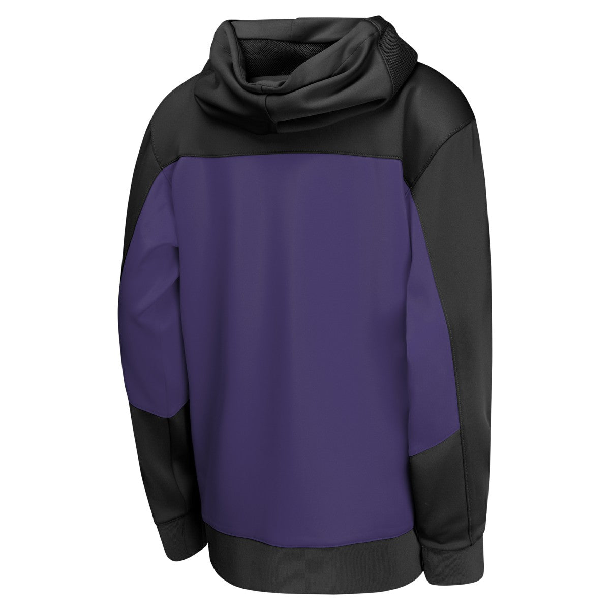 Phoenix Suns Youth Authentic On-Court Showtime Performance Full-Zip Hoodie Black/Purple