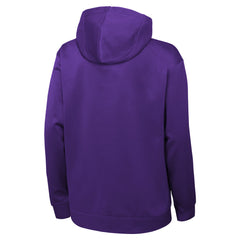 Sacramento Kings Youth Performance Practice Spotlight Pullover Hoodie Purple