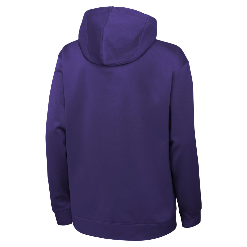 Phoenix Suns Youth Performance Practice Spotlight Pullover Hoodie Purple