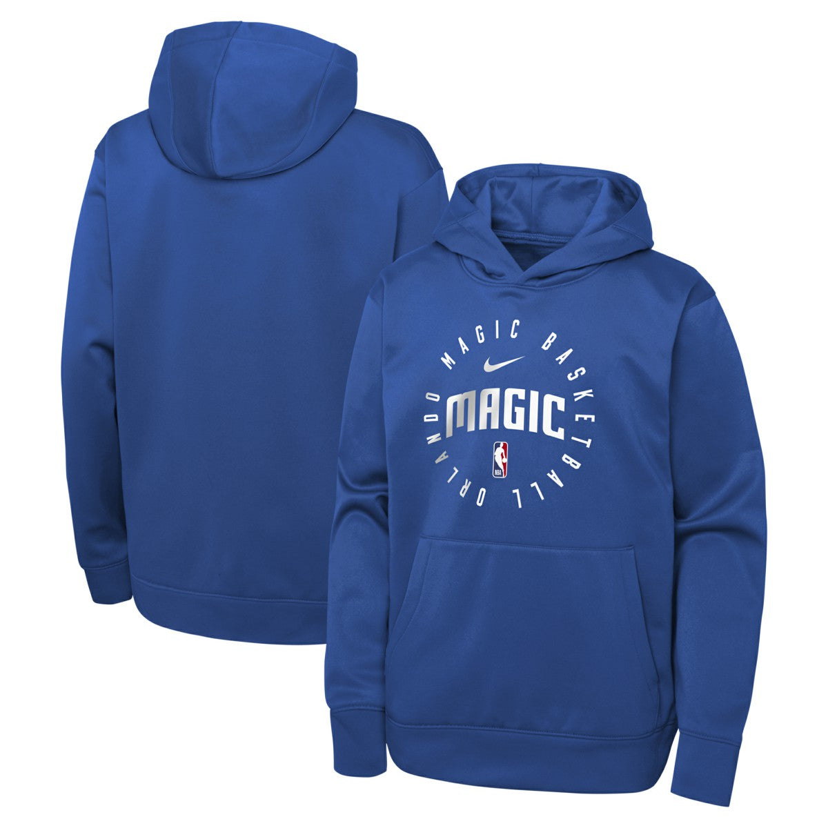 Orlando Magic Youth Performance Practice Spotlight Pullover Hoodie Blue