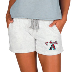 Arizona Diamondbacks Concepts Sport Women's Mainstream French Terry Tri-Blend Shorts - Ash Shorts