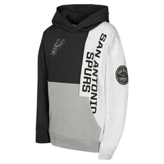 San Antonio Spurs Youth Splash Pullover Hoodie Black