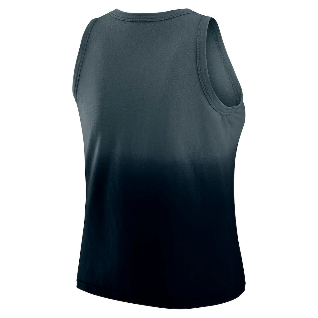 Chicago Bears WEAR by Erin Andrews x Gracie Hunt Women's Ombre Tank Top Navy