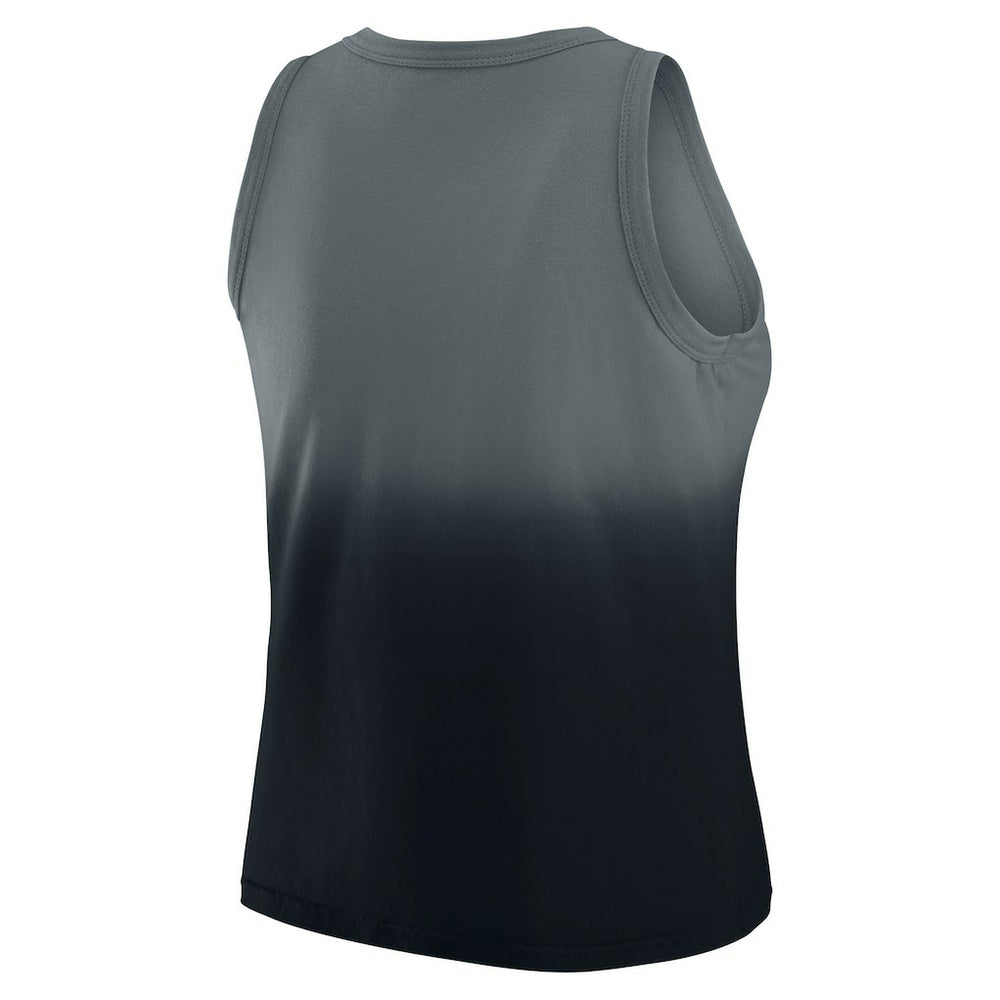 Cincinnati Bengals WEAR by Erin Andrews x Gracie Hunt Women's Ombre Tank Top Black