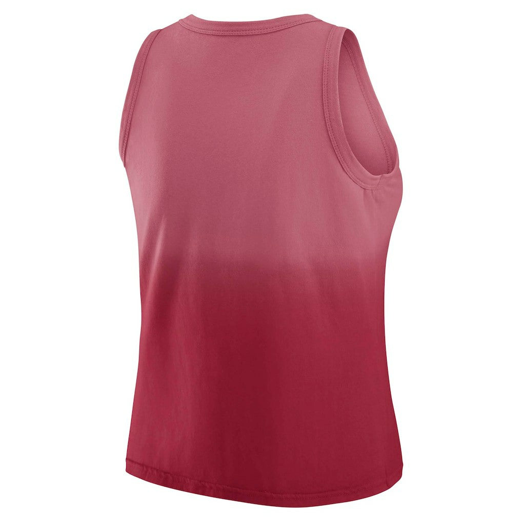 Arizona Cardinals WEAR by Erin Andrews x Gracie Hunt Women's Ombre Tank Top Cardinal