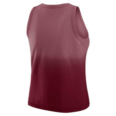 Washington Commanders WEAR by Erin Andrews x Gracie Hunt Women's Ombre Tank Top Burgundy