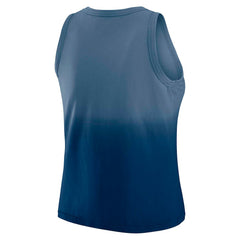 Indianapolis Colts WEAR by Erin Andrews x Gracie Hunt Women's Ombre Tank Top Heather Navy