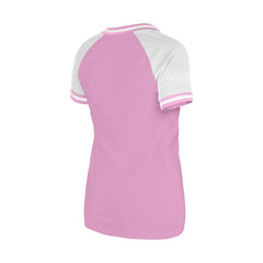 Boston Red Sox New Era Women's Gameday V-Neck T-Shirt - Light Pink T-shirts