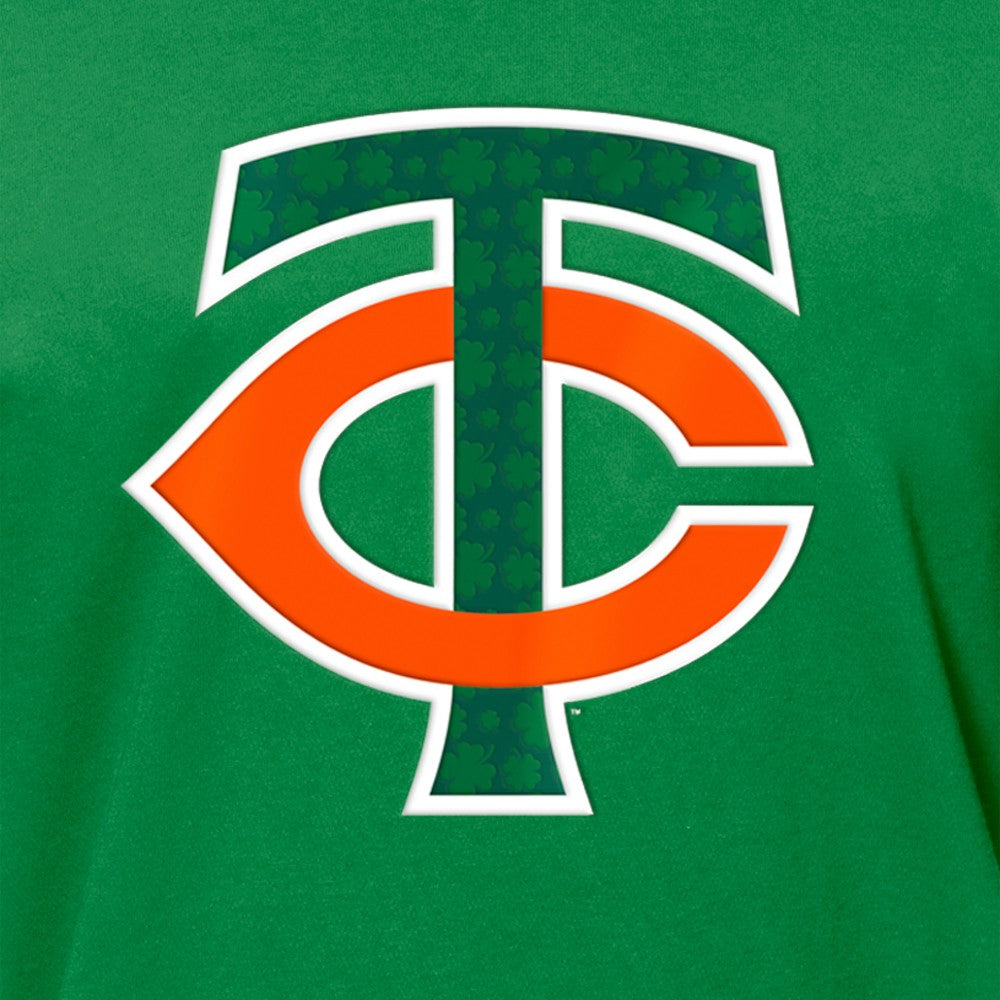 Minnesota Twins New Era St. Patrick's Day Shamrock Fill T-Shirt - Kelly Green T-shirts
