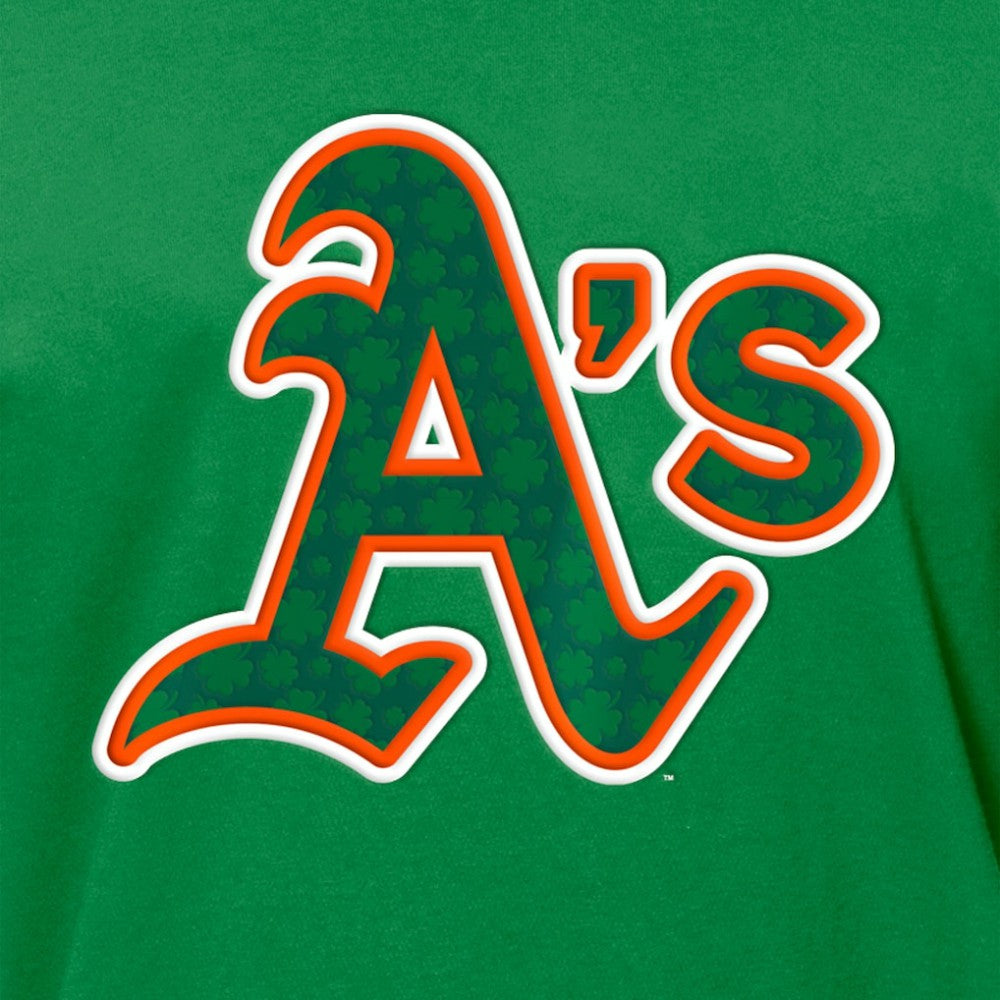 Athletics New Era St. Patrick's Day Shamrock Fill T-Shirt - Kelly Green T-shirts
