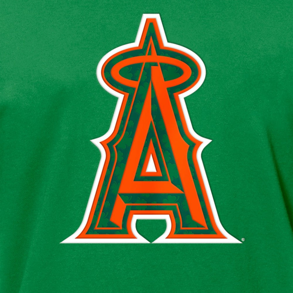 Los Angeles Angels New Era St. Patrick's Day Shamrock Fill T-Shirt - Kelly Green T-shirts