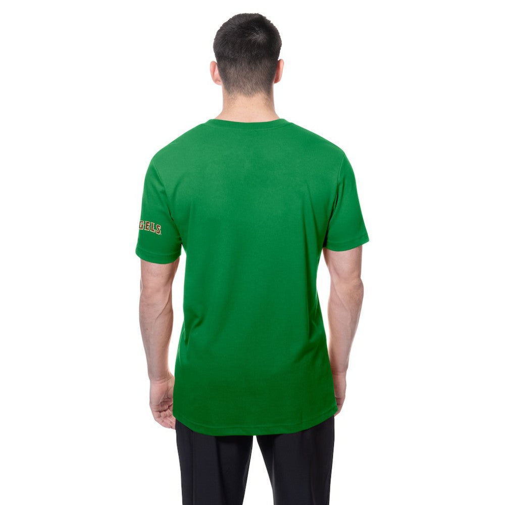 Los Angeles Angels New Era St. Patrick's Day Shamrock Fill T-Shirt - Kelly Green T-shirts
