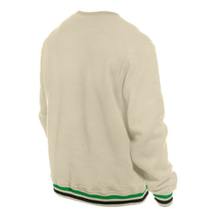Texas Rangers New Era St. Patrick's Day Twill Pullover Sweatshirt - Cream Pullover