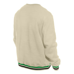 Detroit Tigers New Era St. Patrick's Day Twill Pullover Sweatshirt - Cream Pullover