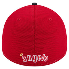 Los Angeles Angels New Era 2025 MLB Clubhouse 39THIRTY Flex Hat - Red/Navy Hats