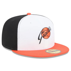 San Francisco Giants New Era 2025 MLB Clubhouse 59FIFTY Fitted Hat - Black/Orange Hats