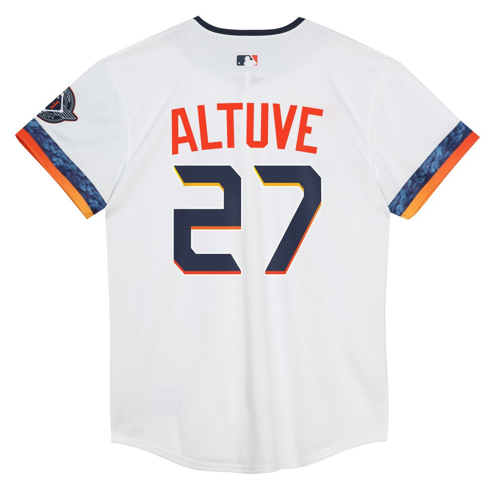Jose Altuve Houston Astros Nike Preschool 2025 City Connect Limited Player Jersey - White Jerseys