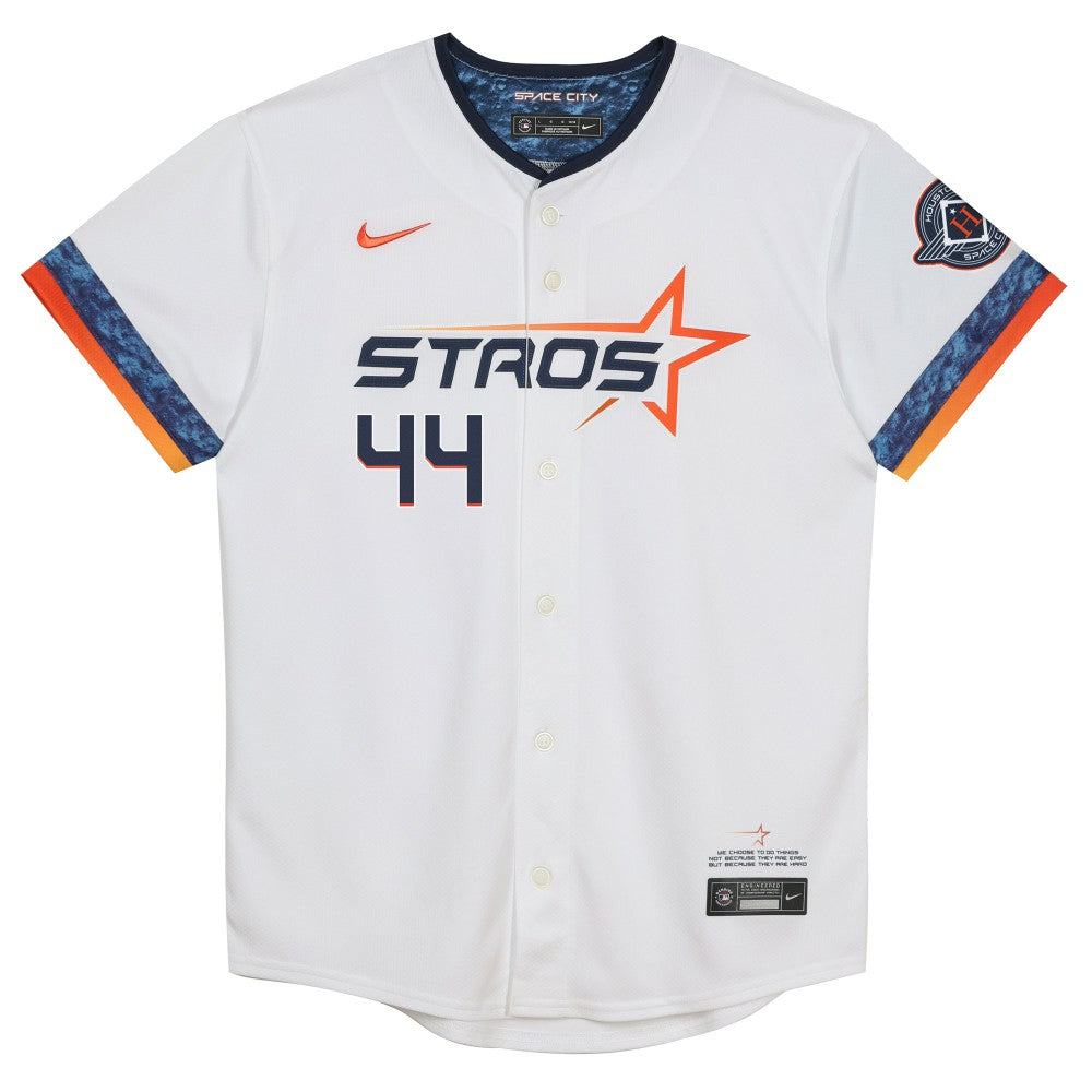 Yordan Alvarez Houston Astros Nike Preschool 2025 City Connect Limited Player Jersey - White Jerseys