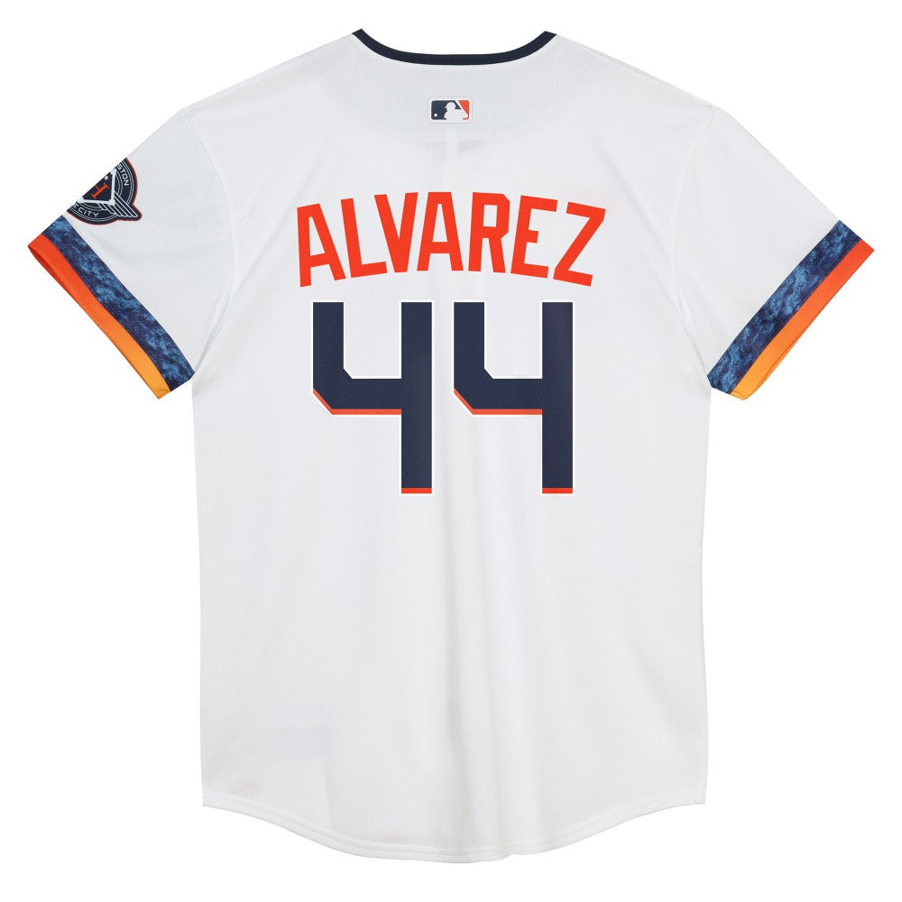 Yordan Alvarez Houston Astros Nike Preschool 2025 City Connect Limited Player Jersey - White Jerseys
